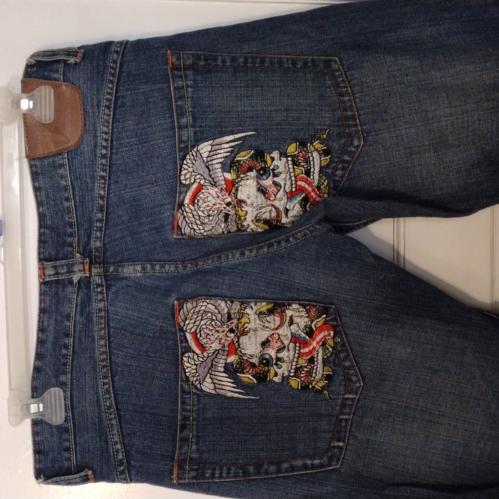 Ed Hardy Vintage tattoo wear jeans 🤩